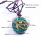 Orgonite - Necklace - The Eye Of Horus