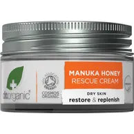 Dr Organic Manuka Honey 24 Hour Rescue Cream 50ml