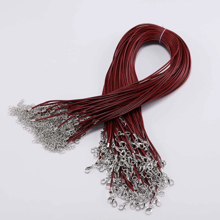 Necklace Cord - Maroon (L)